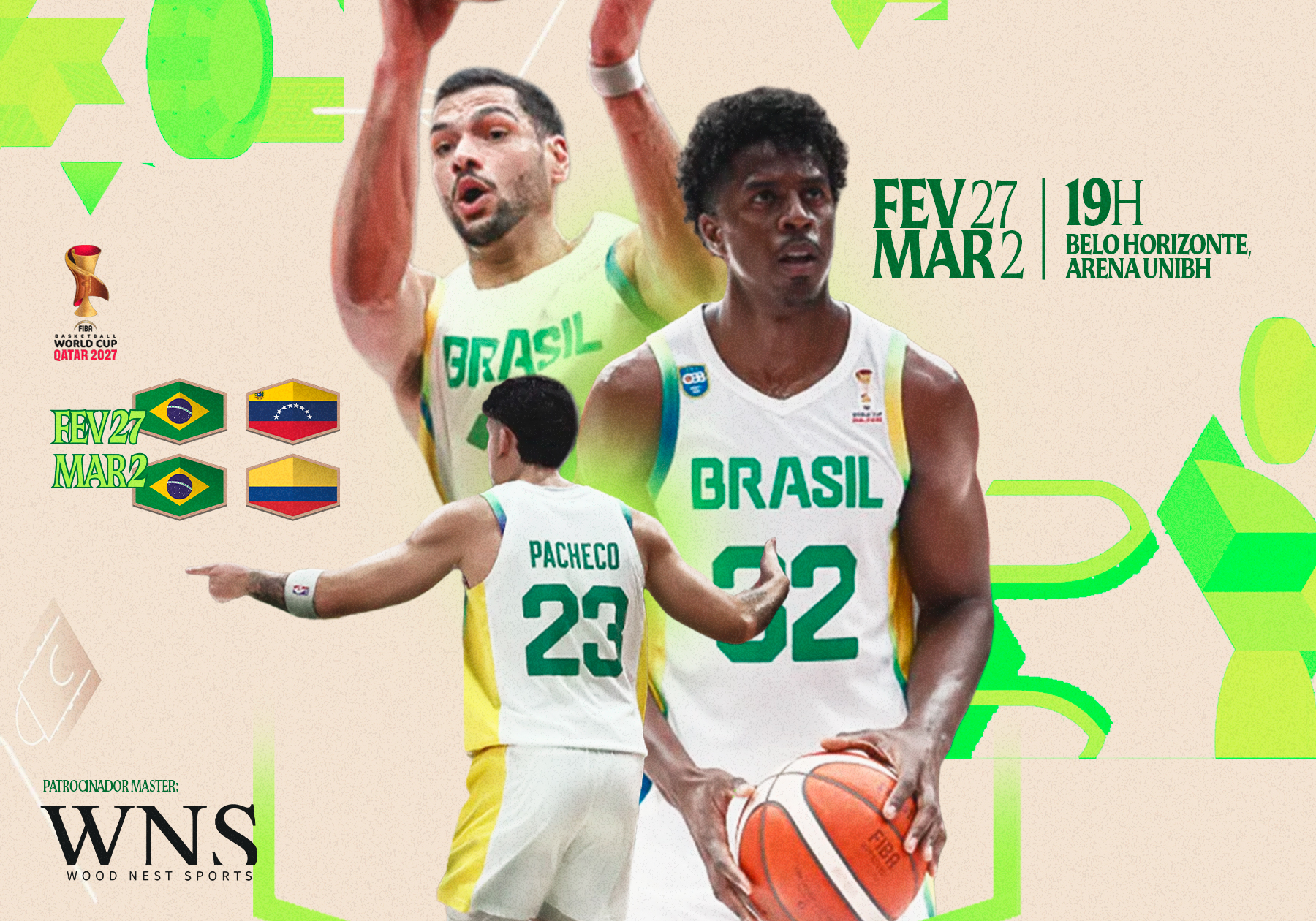 Eliminatórias da Copa do Mundo de Basquete 2027 - Belo Horizonte/MG