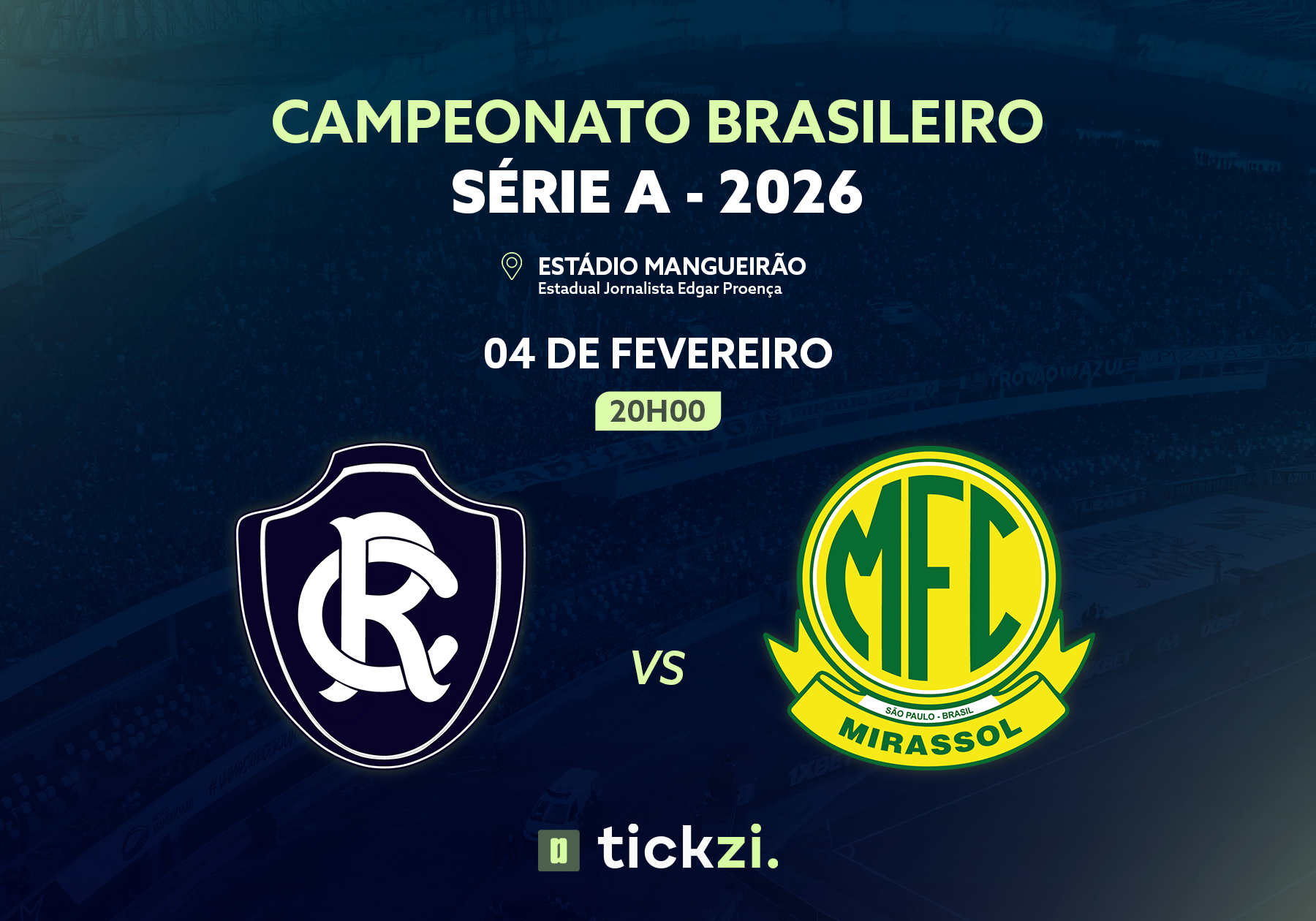 Clube do Remo x Mirassol - Campeonato Brasileiro Série A