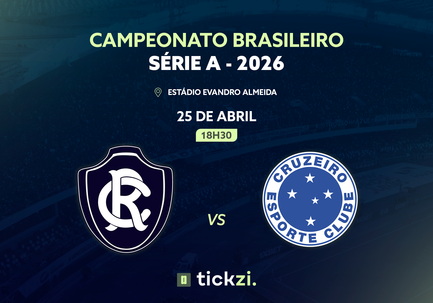 Clube do Remo x Cruzeiro - Campeonato Brasileiro Série A