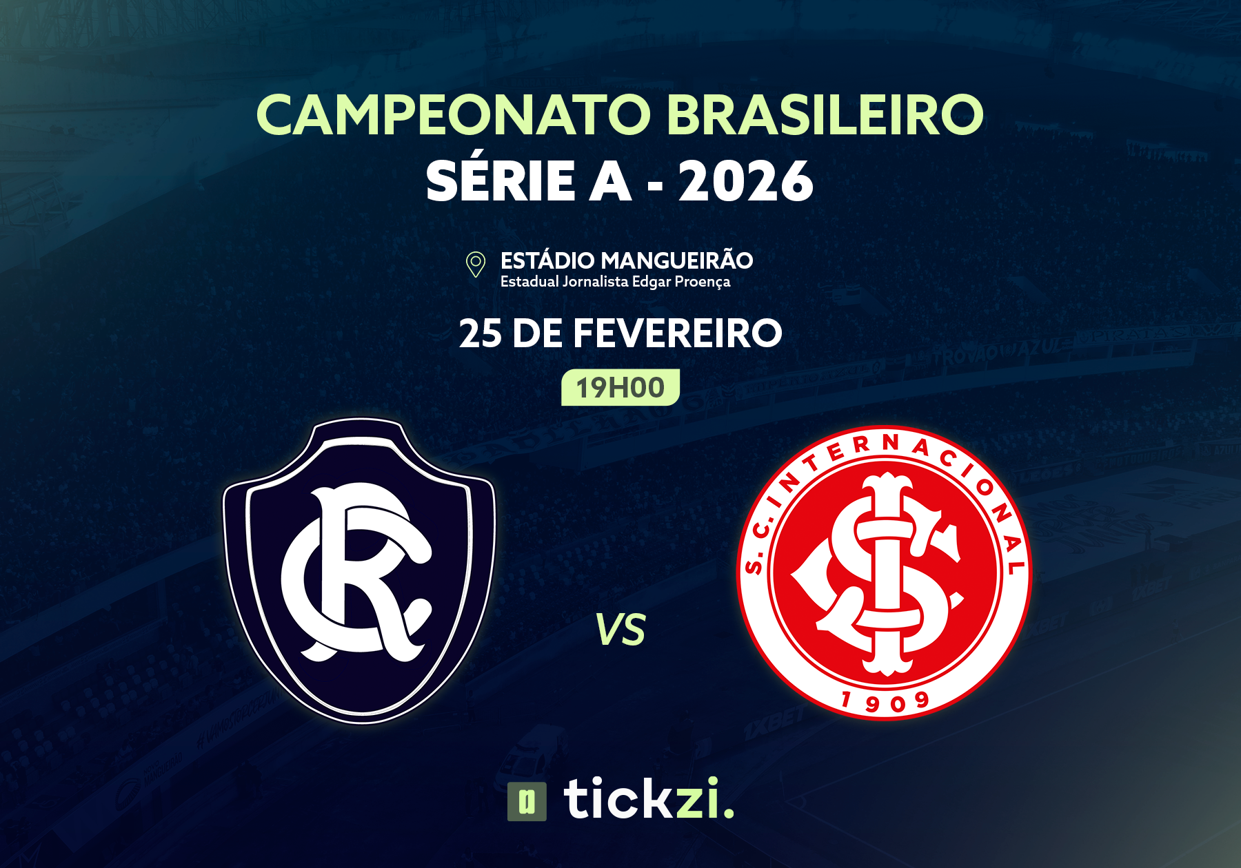 Clube do Remo x Internacional - Campeonato Brasileiro Série A